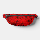 Roter Grunge Bauchtasche (Ablage )