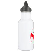 Roter Gürtel für Kampfkunst Trinkflasche (Links)