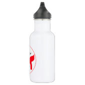 Roter Gürtel für Kampfkunst Trinkflasche (Rechts)