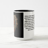 Roter Habichts Schild und Lanze Tasse (Zentrum)