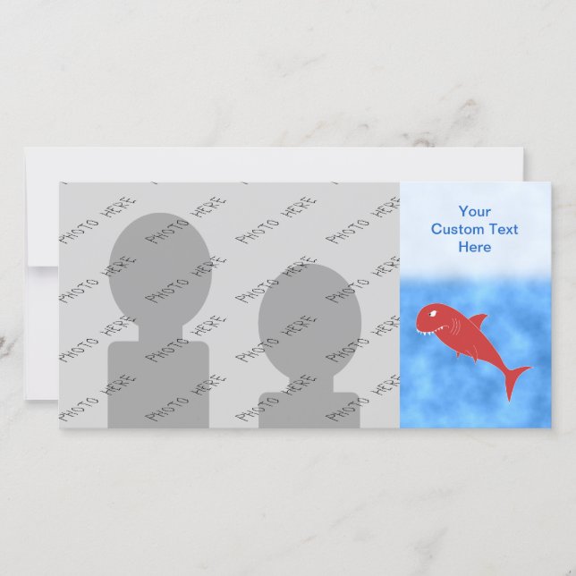 Roter Hai. (Vorderseite)