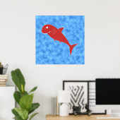 Roter Hai. Poster (Heimbüro)