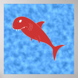 Roter Hai. Poster