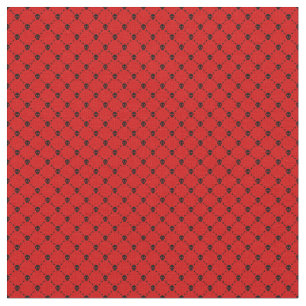 Roter Halbkugel Stoff