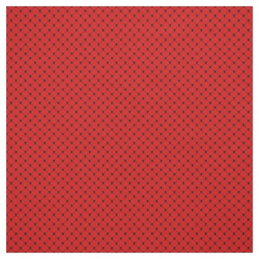 Roter Halbkugel Stoff (Muster)