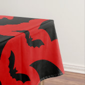 roter halloween vampirfledermäuse gothic tischdecke (Beispiel)