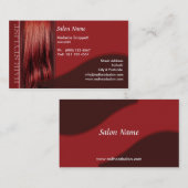 Roter HauptVisitenkarte-Entwurf Visitenkarte (Vorne/Hinten)