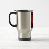 Roter Hawaiianischer Sonnenuntergang Exotische Pal Reisebecher (Links)