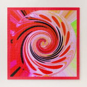 Roter heißer Sonntag Puzzle (Horizontal)