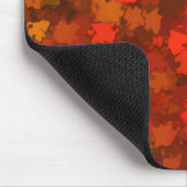 Roter Herbst verlässt Camouflage Mousepad (Ecke)