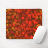 Roter Herbst verlässt Camouflage Mousepad (Mit Mouse)