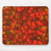Roter Herbst verlässt Camouflage Mousepad (Vorne)