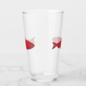 Roter Hering Glas (Rechts)