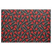 roter Herzform-Lutscher Süßigkeiten Stoff (Fat Quarter (45,7 x 55,9 cm))