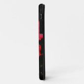 Roter Hibiskus Case-Mate iPhone Hülle (Hinten/Links)