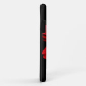 Roter Hibiskus Case-Mate iPhone Hülle (Hinten/Rechts)