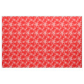 Roter Hibiskus-Hawaiianer Stoff (Fat Quarter (45,7 x 55,9 cm))