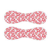 Roter Hibiskus, rote Blume, Muster von Blume Baseball (Paneele)