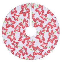 Roter Hibiskus, rote Blume, Muster von Blume