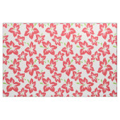 Roter Hibiskus, rote Blume, Muster von Blume Stoff (Fat Quarter (45,7 x 55,9 cm))