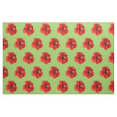 Roter Hibiskus Stoff (Fat Quarter (45,7 x 55,9 cm))