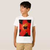 Roter Hibiskus T-Shirt (Vorne ganz)