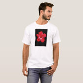 Roter Hibiskus T-Shirt (Vorne ganz)
