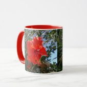 Roter Hibiskusbaum, Tasse (Vorderseite Links)