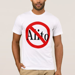 Roter Hieb durch Alito Anti-Alito T - Shirt