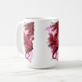Roter Himmel am Morgen Kaffeetasse (Vorderseite Links)