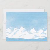 Roter Himmel Einladung (Rückseite)