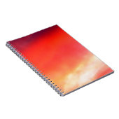 Roter Himmel in der Nacht Notizblock (Rechte Seite)