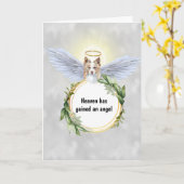 Roter Himmel Karte (Gelbe Blume)