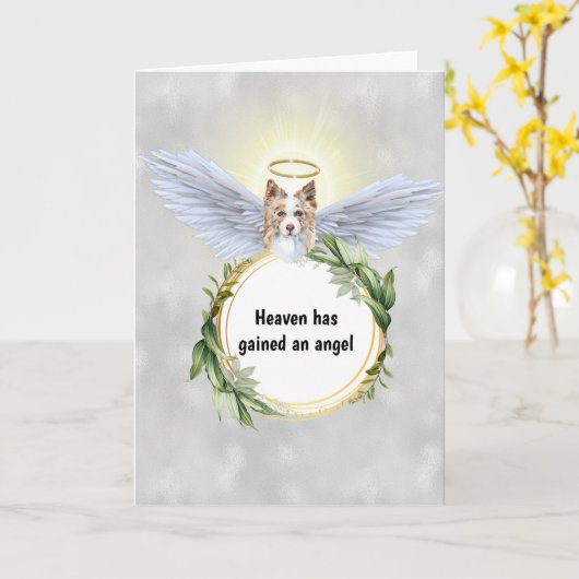 Roter Himmel Karte (Gelbe Blume)