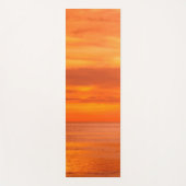 Roter Himmelshimmel mit rotem Himmel Yogamatte (Vorderseite)