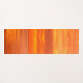 Roter Himmelshimmel mit rotem Himmel Yogamatte (Vorderseite (Horizontal))