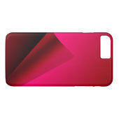 Roter Hintergrund Case-Mate iPhone Hülle (Rückseite (Horizontal))