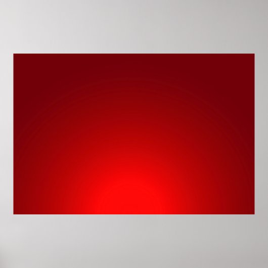 Roter Hintergrund Poster (Vorne)