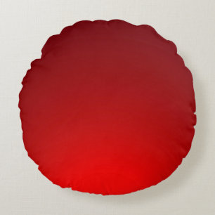 Roter Hintergrund Rundes Kissen