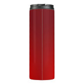 Roter Hintergrund Thermosbecher (Rückseite)