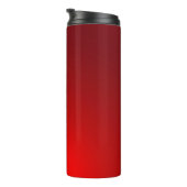 Roter Hintergrund Thermosbecher (Nach rechts gedreht)