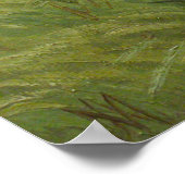 Roter Hirsch Poster (Ecke)