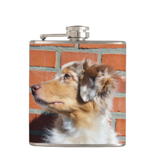 Roter Hirte Flachmann