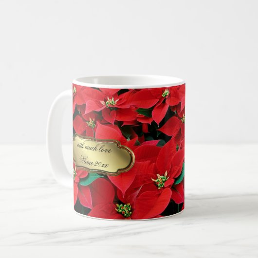 Roter Holiday Kaffeetasse (Vorderseite Links)