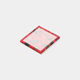 Roter Holiday Post-it Klebezettel