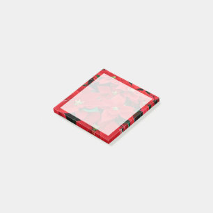 Roter Holiday Post-it Klebezettel