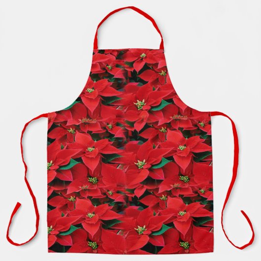 Roter Holiday Schürze (Vorderseite)