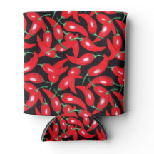 Roter Hot Chili im schwarzen Hintergrund