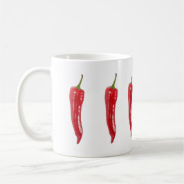 Roter Hot Chili Kaffeetasse