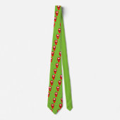 Roter Hot Chili Pepper Krawatte (Vorderseite)